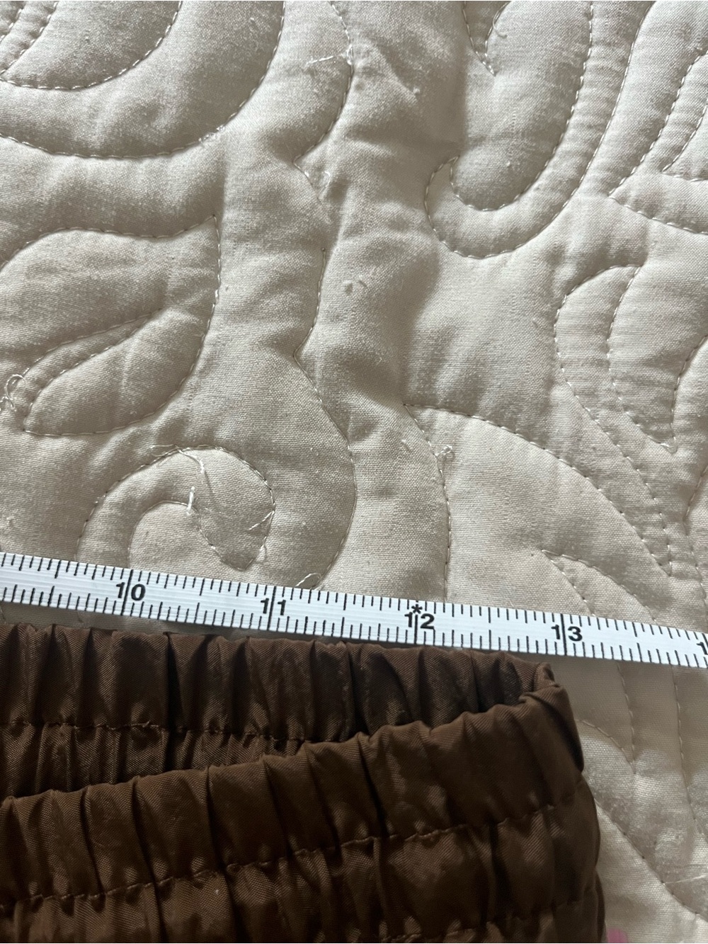 Zara Brown Elastic-Waist Track Pants Size Small - Picture 3 of 5